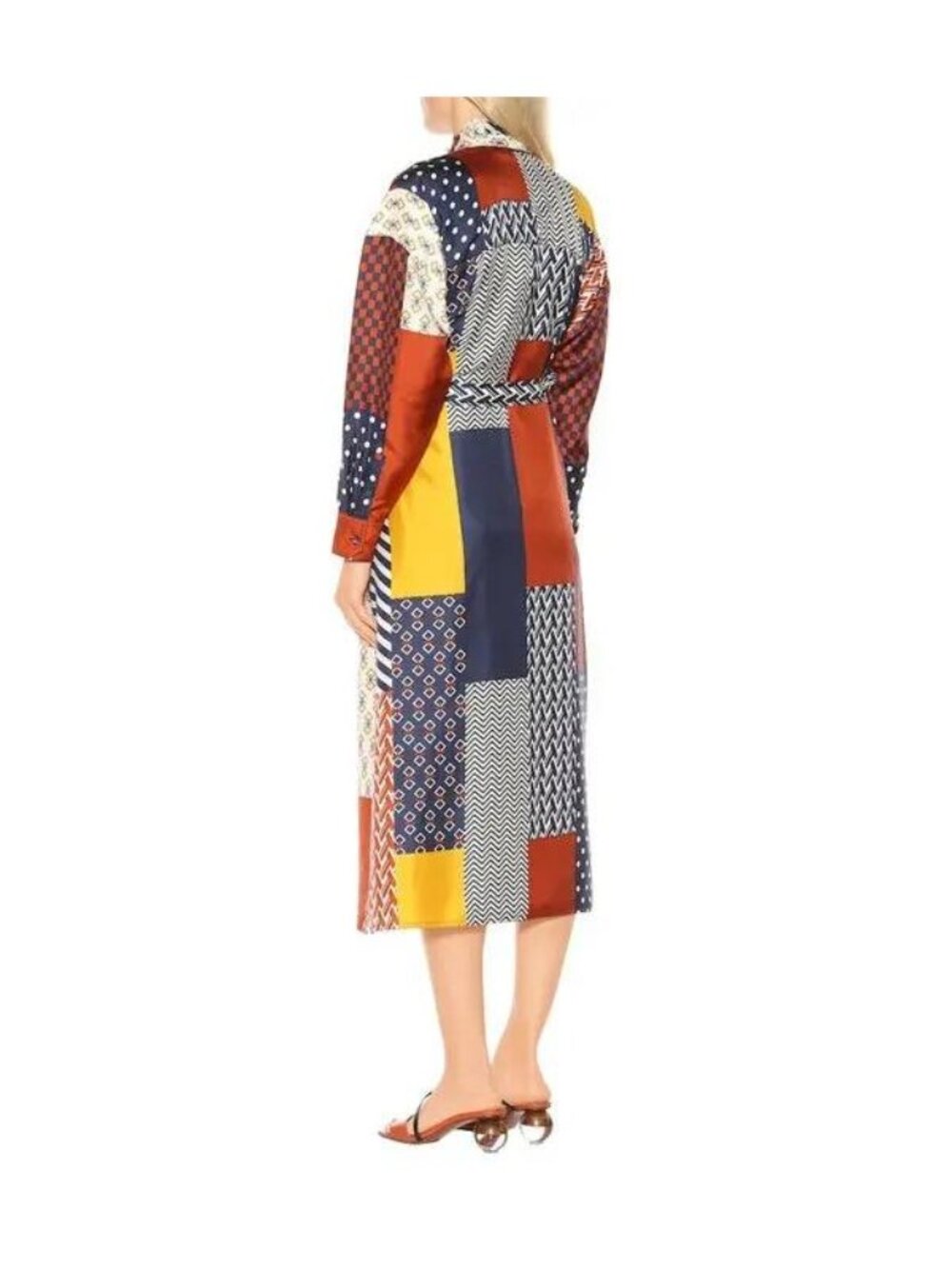 Tory Burch Bianca Silk Shirt Dress Size 0 - Picture 3 of 7